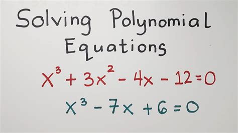 Quarter 1 Module 10 Polynomial Equation .